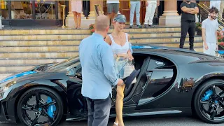 Barbie Girl's Unbelievable Monaco Cruise in Bugatti Chiron SS!