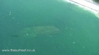 Aerial view of Boscombe Reef