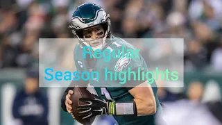 Carson Wentz 2019-2020 regular season highlights.
