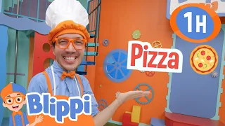 🍕 Blippi's Pizza Party Fun 🍕 | @Blippi  | 🔤 Moonbug Subtitles 🔤