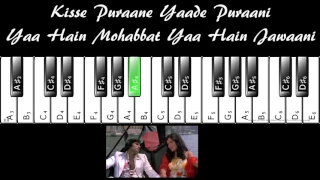 Do Lafzon Ki Hai Dil Ki Kahani - Complete Piano Tutorial (with Prelude/Interludes)