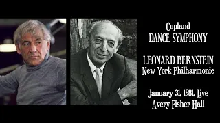 Copland: Dance Symphony - Leonard Bernstein - New York Philharmonic Orchestra (1981)