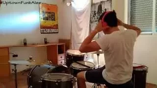 Uptown Funk drum cover #UptwonfunkAlex