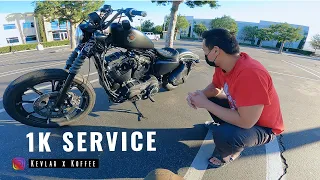 Harley Sportster 1K Service - Everything They Did, Was It Worth The Money?