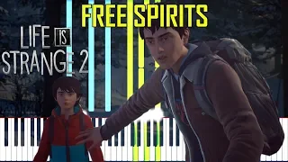 Free Spirits - Life Is Strange 2 [Synthesia Piano Tutorial]