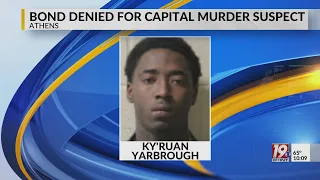 Bond Denied for Capital Murder Suspect