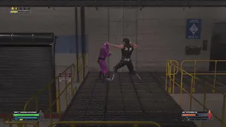 (PS5) WWE 2K24 - Dominik Mysterio VS Rey Mysterio (Backstage Brawl)