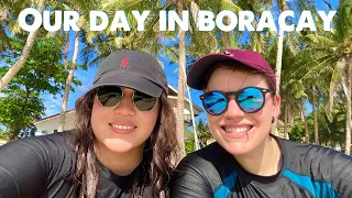 Our DAY of exploring BORACAY PHILIPPINES| Bulabog & Diniwid Beach