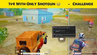 PUBG Lite Best Funny 1v4 Only With Shotgun Moments | Funny Whatsapp Status LION x GAMING | #shorts