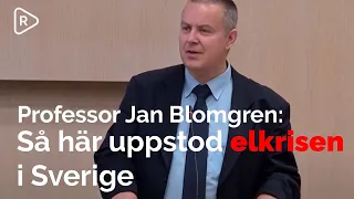 Professor Jan Blomgren: Så här uppstod elkrisen i Sverige