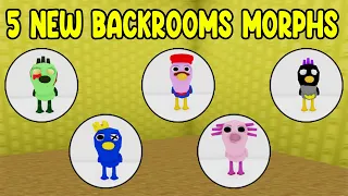 UPDATE - How to Find ALL 5 NEW BACKROOMS MORPHS in Find The Backrooms Morphs