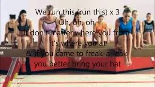 We run this lyrics Stick it style