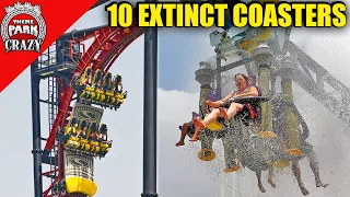 Top 10 Extinct Roller Coaster Models You Can't Ride Anymore