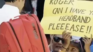 Fans closest Interaction with Roger Federer || Heart Warming Video || Part 1
