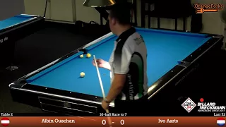 Albin Ouschan v Ivo Aarts | TOR SERVICE 24 / BILLARD BECKMANN | Pinneberg Open 2017