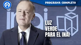 INAI podrá sesionar con cuatro comisionados | PROGRAMA COMPLETO | 24/08/23