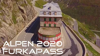 Alpen 2020 - Furkapass - BMW Roadster Roadtrip - 4K Drone