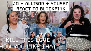 THIS IS MY FAVORITE ALREADY  |  BLACKPINK - “KILL THIS LOVE” MV + “HOW YOU LIKE THAT” MV REACTION