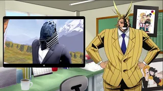 All Might Reacts to Perfect Cell Vs All for One