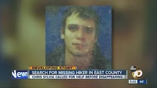 Search on for hiker missing in East County