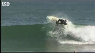 Surfing Manoeuvres - How to do an Off the Lip - Backhand - Goofy Foot