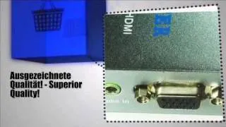 NEUHEIT: VGA zu HDMI Konverter Metallgehäuse PA2130 [10480] - m-ware.de