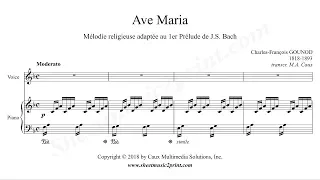 Gounod : Ave Maria - F Major