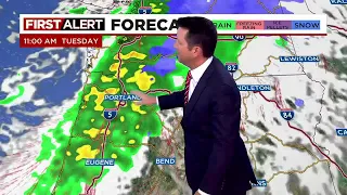 First Alert Monday evening FOX 12 weather forecast (11/21)