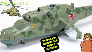 Zvezda 1/48 Mi-24P Part III Fuselage