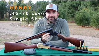 HENRY Single Shot Rifle .45-70 Gov't   H015-4570 & H015B-4570