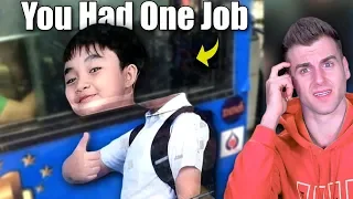 You Had One Job! (Funny Fails)