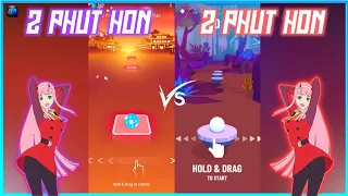 Phao - 2 Phut Hon (KAIZ Remix) | Tiles Hop Vs Hop Ball 3D Endless Mode | BeastSentry