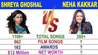 Shreya Ghoshal Vs Neha Kakkar Comparison | Who is the Best