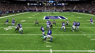 Madden NFL 24 - Seattle Seahawks vs New York Giants - Gameplay (PS5 UHD) [4K60FPS]