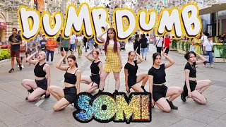 🔥[K-POP IN PUBLIC] SOMI (전소미) - 'DUMB DUMB' Dance Cover by CRAVIN’ Russia, Moscow🔥