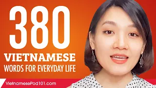 380 Vietnamese Words for Everyday Life - Basic Vocabulary #19