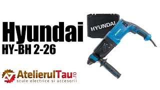 Hyundai HY-BH 2-26 - Rotopercutor SDS-Plus, 800 W, 3.2 J, valiza - Prezentare&Test in sarcina