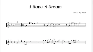 ABBA "I have a Dream" 알토색소폰 연주 Alto Saxophone cover 김은산