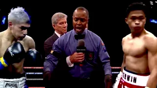 Jerwin Ancajas vs Fernando Martinez full fight highlights knockouts punch comparisons