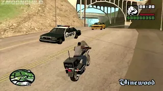 How to get the Shotgun at the  LSPD HQ in Dillimore at the beginning of the game - GTA San Andreas