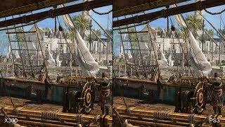 Assassin's Creed 4: Xbox 360 vs. PlayStation 3 Comparison