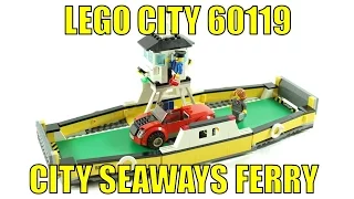 LEGO CITY FERRY 60119 SET REVIEW