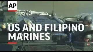 US and Filipino marines take part in exercise