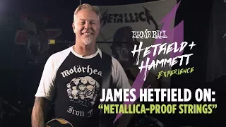 James Hetfield talks Guitar Strings