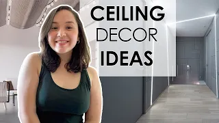 5 Affordable Ceiling Decor Ideas - Besides super Easy!