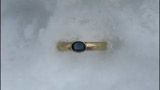 Lost Wedding Ring with Irreplaceable Blue Sapphire Found in Under 2 Minutes