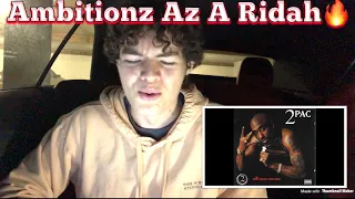 TEENAGER (REACTS) to 2PAC - AMBITIONZ AZ A RIDAH 🔥