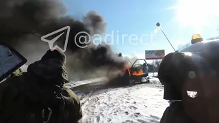 Бои на въезде в Харьков.