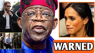 WARNED! Meghan Frighten As Nigeria's President Send Last Warning As She & Harry End Stay In Nigeria