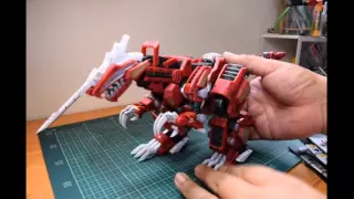 Review of finished Plamo! MHH Zoids GenoBreaker Raven Ver.